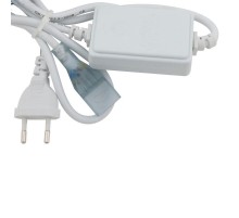 Провод электрический для подключения RBG LED лент UCX-Q220 SP4/B67-RGB WHITE 1 STICKER ULS-5050 220В. 7х14мм.  10968  Volpe