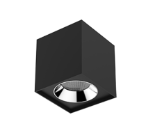 Светильник светодиодный DL-02 Cube накладной 150*160 36W 4000K 35° RAL9005 черный муар  V1-R0-T0360-20000-2003640  VARTON