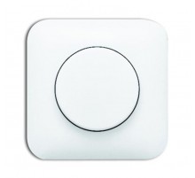 Плата центральная (накладка) с поворотной ручкой для мех. поворотного светорег., серия Reflex SI, цве альп. белый  6599-0-0229   2CKA006599A0229  A