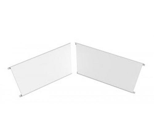 Крышка внутреннего угла кабельного канала GEK 80x300 мм (сталь,светло-серый) (IOP3LGR)  6287082  OBO Bettermann