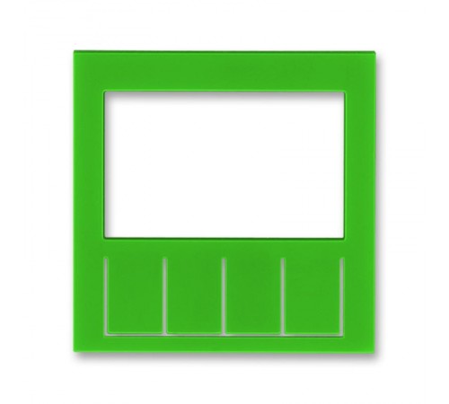 ABB Levit Зелёный / дымчатый чёрный Сменная панель на накладку терморегулятора / таймера Зелёный  ND3292H-A11 67  2CHH910011A8067  ABB