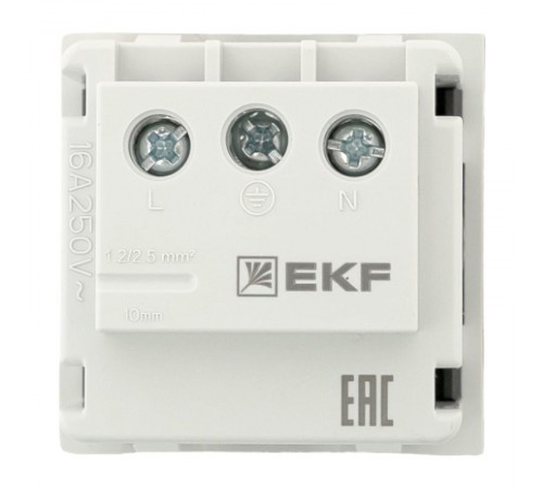 Розетка 45х45 с зазем., с защ. шторками, 90 градусов, черная, матовая E2MR16-028-30EKF