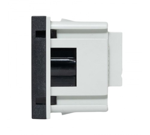 Розетка 45х45 с зазем., с защ. шторками, 90 градусов, черная, матовая E2MR16-028-30EKF