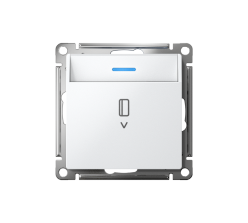 AtlasDesign Белый Выключатель карточный, механизм  ATN000167  SE