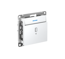 AtlasDesign Белый Выключатель карточный, механизм  ATN000167  SE