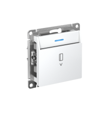 AtlasDesign Жемчуг Выключатель карточный, механизм  ATN000467  SE