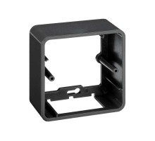 Simon Connect Подъёмная рамка на 1 механизм К45, накладной монтаж, графит  R250-14  Simon