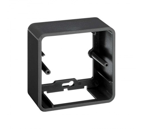 Simon Connect Подъёмная рамка на 1 механизм К45, накладной монтаж, графит  R250-14  Simon