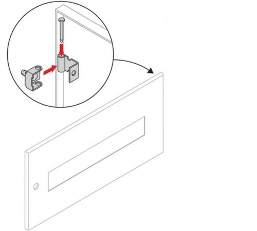 Петли для фронтальных панелей (20 шт)1STQ008111A0000  ABB