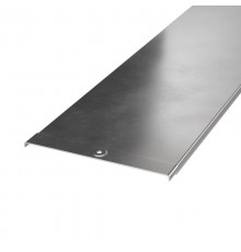 Крышка с заземлением на лоток осн.80мм, толщ. 1,5 мм, L 3000, алюминий  AKSM3008  DKC