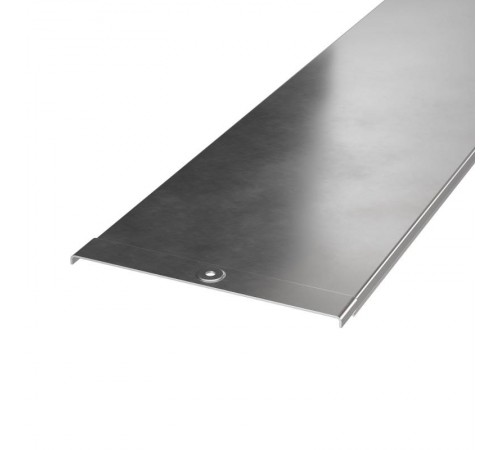 Крышка с заземлением на лоток осн.80мм, толщ. 1,5 мм, L 3000, алюминий  AKSM3008  DKC