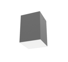 Светодиодный светильник DL-Box накладной 9 Вт 4000 К 120x120x170 мм RAL7045 серый муар с рассеивателем опал DALI  V1-R0-70818-20D01-2000940  VARTON