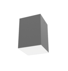 Светодиодный светильник DL-Box накладной 9 Вт 3000 К 120x120x170 мм RAL7045 серый муар с рассеивателем опал  V1-R0-70818-20000-2000930  VARTON