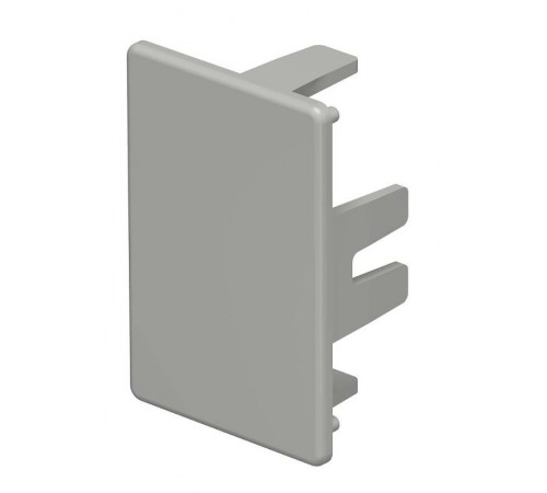 Торцевая заглушка кабельного канала WDK 30x45 мм (ПВХ,серый) (WDK HE30045GR)  6158803  OBO Bettermann