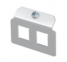 Суппорт для установки модулей в монтажную рамку MTU тип LE (сталь) (MTM 2LE)  7407798  OBO Bettermann