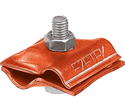 Зажим соединительный круглого проводника 8-10 мм, медь91070Ezetek