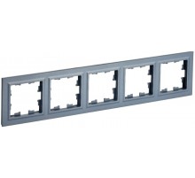 BRITE Рамка 5-ая РУ-5-БрМ маренго   BR-M52-K35  IEK