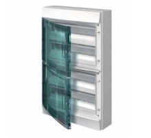 Бокс настенный 72М прозрачная дверь Mistral65 (с клемм)  1SLM006501A1209  ABB