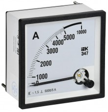 Амперметр Э47 5000/5А кл. точн. 1,5 96х96мм  IPA20-6-5000-E  IEK