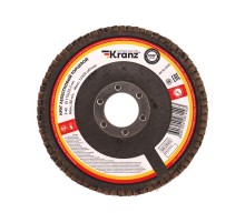 Круг лепестковый торцевой, P40, 115х22,2мм  KR-90-0005  Kranz