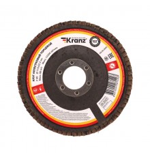 Круг лепестковый торцевой, P40, 115х22,2мм  KR-90-0005  Kranz