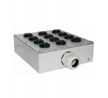 ПКУ-15-21.341-54У2 (6*КЕ081/2(1з+1р) черная + 6*КЕ081/2(1з+1р) красная + PG-36), пост управления (ЭТ)  ET008534  Электротехник