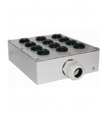 ПКУ-15-21.341-54У2 (6*КЕ081/2(1з+1р) черная + 6*КЕ081/2(1з+1р) красная + PG-36), пост управления (ЭТ)  ET008534  Электротехник