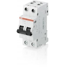 Выключатель автоматический двухполюсный (1п+N) S201 100А B 6кА (S201 B100NA)  2CDS251103R0825  ABB