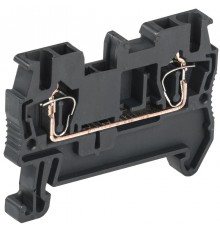Клемма пружинная КПИ 2в-2,5 31А черная   YZN11-002-K02  IEK 