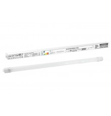 Лампа светодиодная НЛ-Т8-10 Вт-230 В-6500 К-G13, 600 мм, матовая, стекло, непов. Народная  SQ0340-1502  TDM