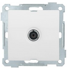 BOLERO белый Розетка оконечная TV РТВ11-0-Б  EAB11-K01  IEK