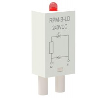 Модуль защиты для реле диод+светодиод 240В DC  RPM-B-LD-DC240V  ONI