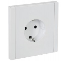 FORTE&PIANO Розетка с заземлением безвинтовое крепление 16А FP214 белый  FP-R11-16-1-K01  IEK