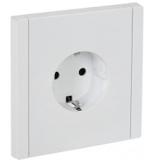 FORTE&PIANO Розетка с заземлением безвинтовое крепление 16А FP214 белый  FP-R11-16-1-K01  IEK