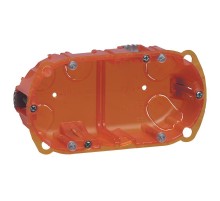 Коробка установочная BATIBOX монт. 2-х мест., 4/5 мод., гл.50мм  080122  Legrand