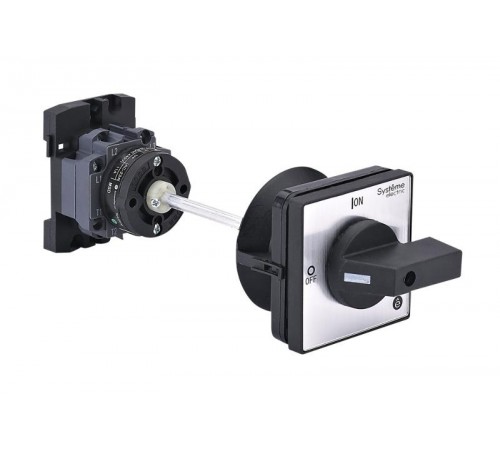 Выключатель-Разъединитель 3P 20A IP20 С ЧЁРНОЙ выносной рукояткой на дин-рейке/плате  MSD20340B  SE