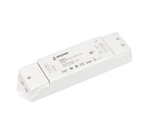 INTELLIGENT ARLIGHT Диммер SMART-PWM-102-72-CDW-PD-SUF (12-36V, 2x5A, ZB, 2.4G) (IARL, IP20 Пластик, 5 лет)  037341  Arlight