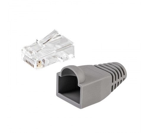 Набор разъемов сетевых №3 (2 разъема UTP, 2 колпачка)  06-0073-A2  REXANT