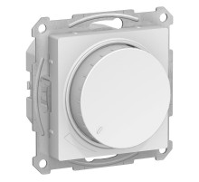 AtlasDesign Белый Светорегулятор (диммер) поворотно-нажимной, 630Вт, мех.  ATN000136  SE