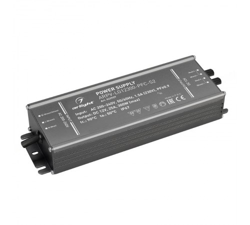 Блок питания ARPV-LG12300-PFC-S2 (12V, 25.0A, 300W)  022929  Arlight