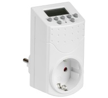 РТЭ-1 Розетка-таймер электр. 1мин 7дн 140on/off 16А IP20  ERT-10-1-16-N-01-5-20-K01  IEK