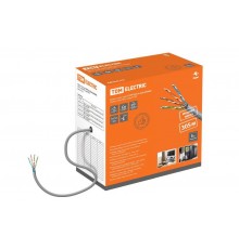 Кабель витая пара F/UTP Cat 5e 4х2х24AWG (305м)  solid, ПВХ, серый  SQ0107-0102  TDM