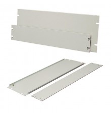 Фальш-панель WZ-SB00-33-03-011 на 3U, стальная с порошковым покрытием, цвет серый (RAL 7035) (SZB-00-00-33/3)  10980  Zpas