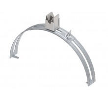 Держатель КЛИК на круглый конёк, гор. цинк, 394071  МД-071-ГЦ   Ostec