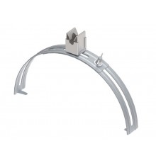 Держатель КЛИК на круглый конёк, гор. цинк, 394071  МД-071-ГЦ   Ostec