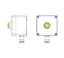 Взрывозащищенный пост управления из полиэстера CPE-P-03-(1xLY(250))-1xKH2MHK(C)1Ex d e IIC Т5 Gb / Ex tb IIIC T95°C Db IP66/КЗ  2231.031.22.1218  DK