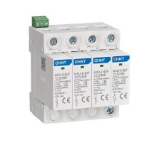 УЗИП NXU-I+II/F 4P In=25kA Im=50kA Uc=385В (класс I + II)  308614  CHINT
