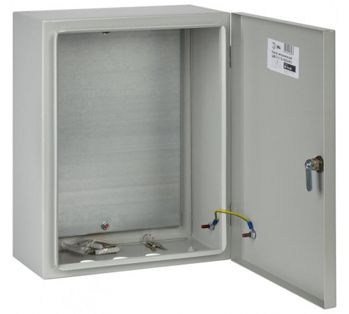  Щит с монтажной панелью металлический ЩМП-1-1 76 УХЛ3 IP31 (395х310х150)  Б0030171  NO-114-08 ЭРА