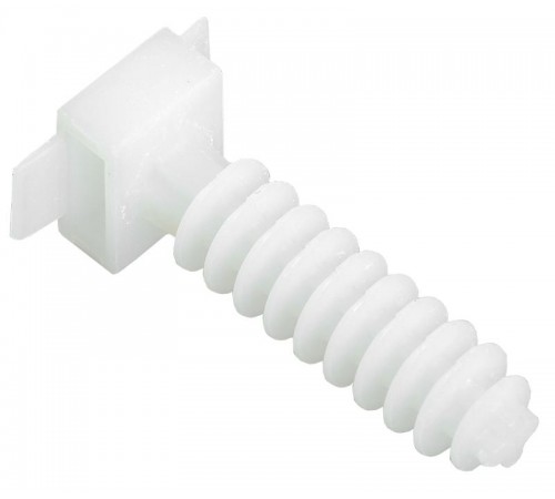 База дюбельная БД 35х10мм под хомут белая (100 шт)  UHP32-35-10-100-K01  IEK