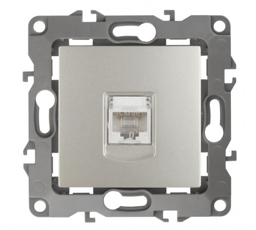 Розетка информационная 12-3107-15 RJ45,  перламутр  Б0019353  ЭРА